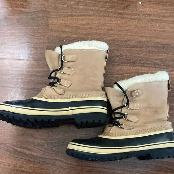 Sorel Caribou Duck Boots Sz 12 - Picture 1 of 10